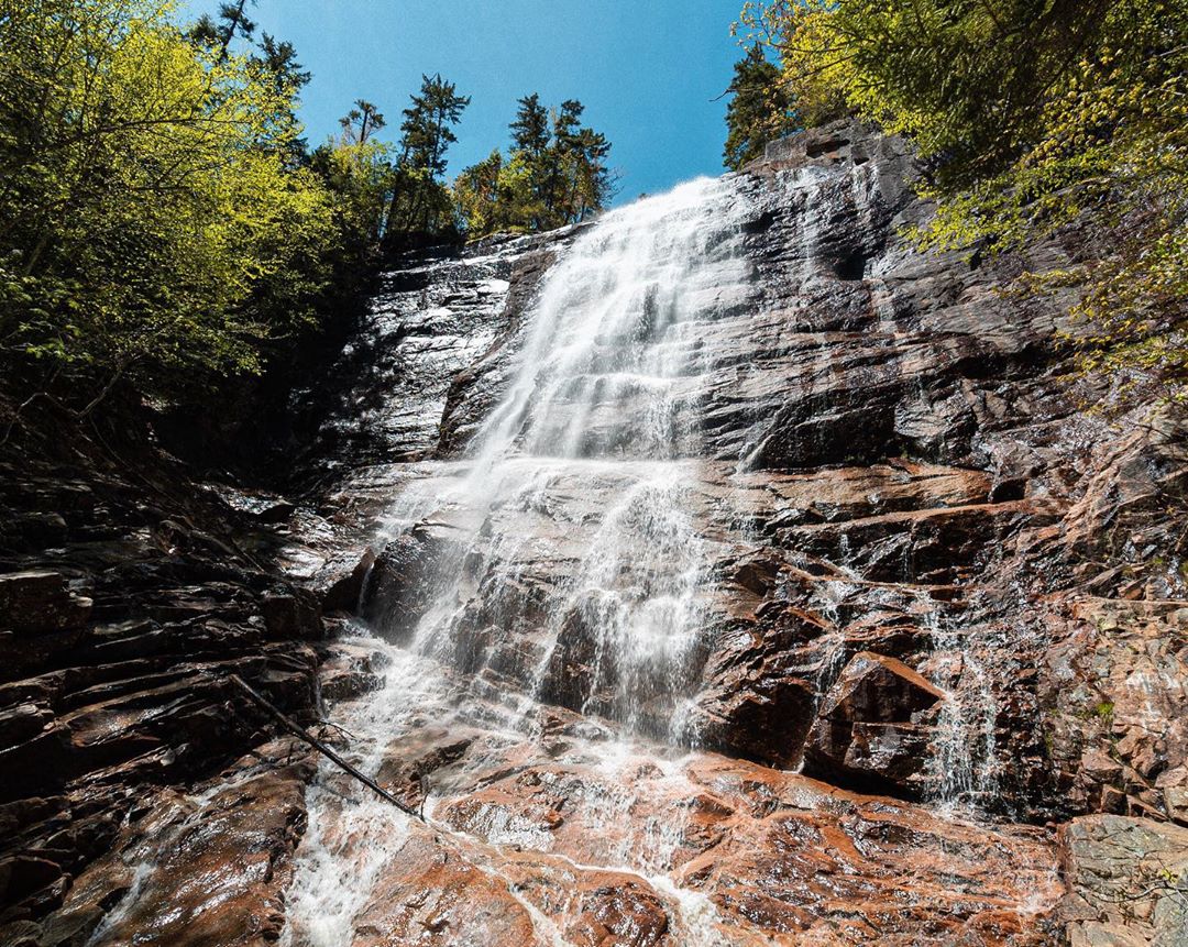 Arethusa Falls in New Hampshire