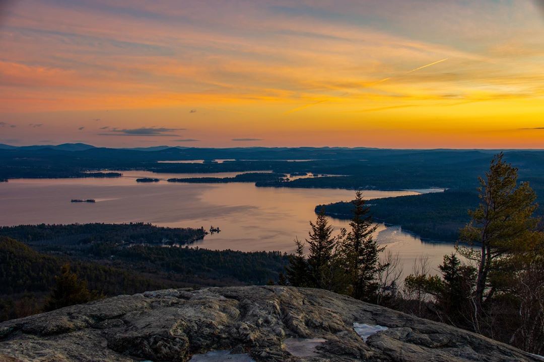 Mount Major in New Hampshire