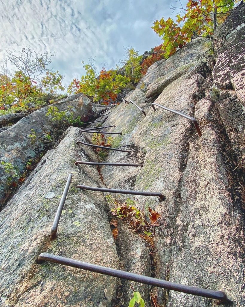 Precipice Trail in Maine