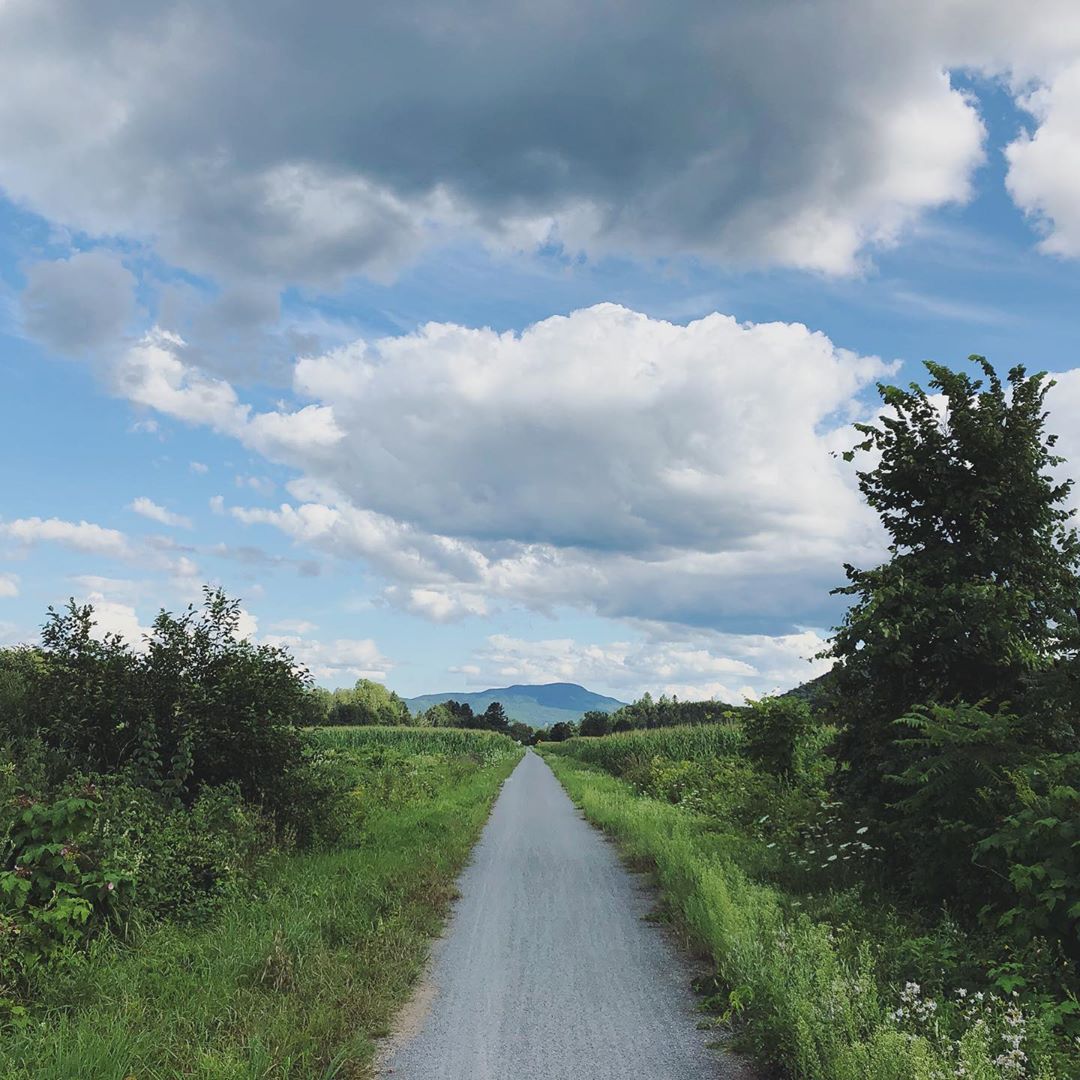 Lamoille Valley Rail Trail in Vermont